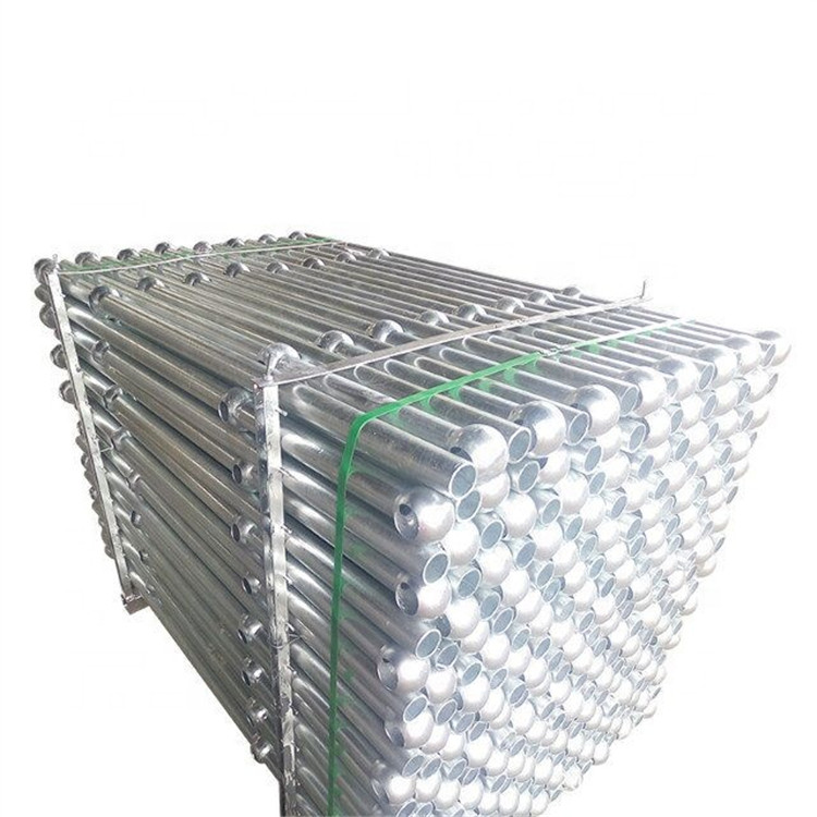 Industrial Galvanized Steel Stanchions Ball Joint Handrail for Steel Gratings