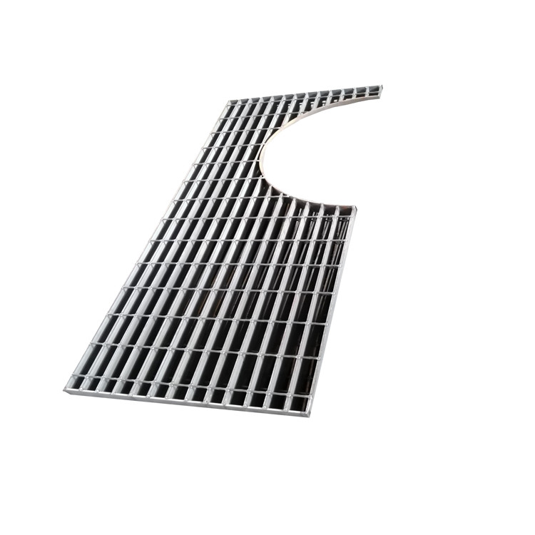 Stainless hot dip galvanized standard size weight kg m2 plain style steel grating