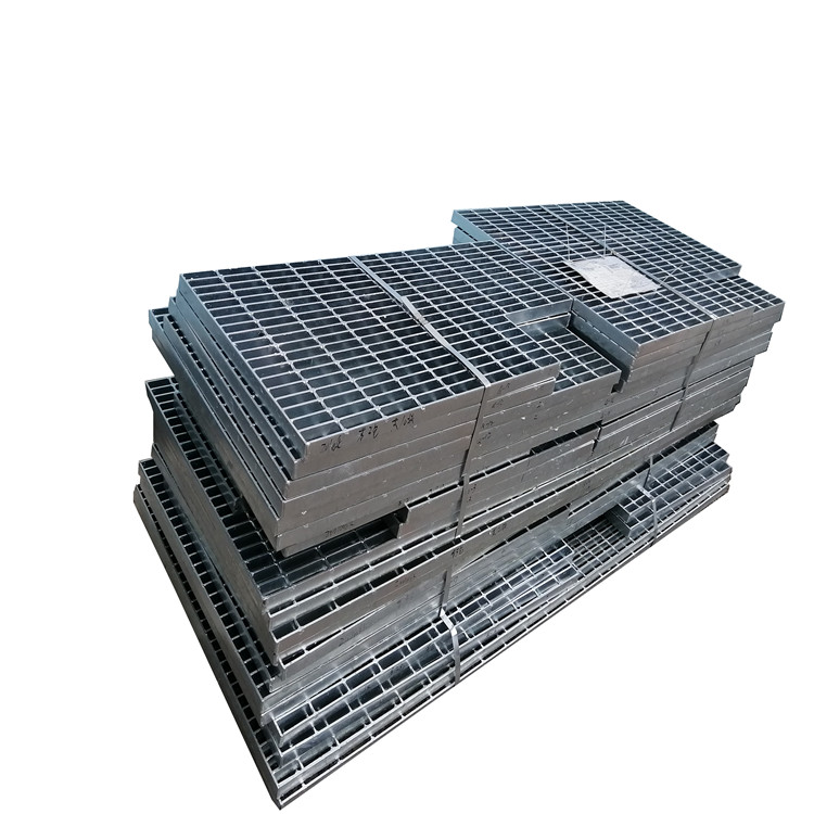 Hot Dip Galvanized Safety Stainless Grating Price Trench Drain Plain Style Steel Grating