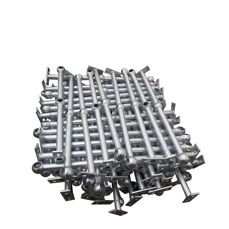 Wholesale Industrial Galvanized Steel Stanchions Ball Joint Handrail ...