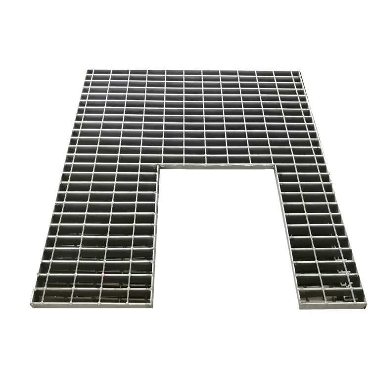 Stainless hot dip galvanized standard size weight kg m2 plain style steel grating