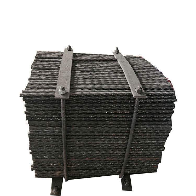 Customizable Hdg Cross Twisted Section Bar for Platform Cut Serrated weld Steel Grates Grating