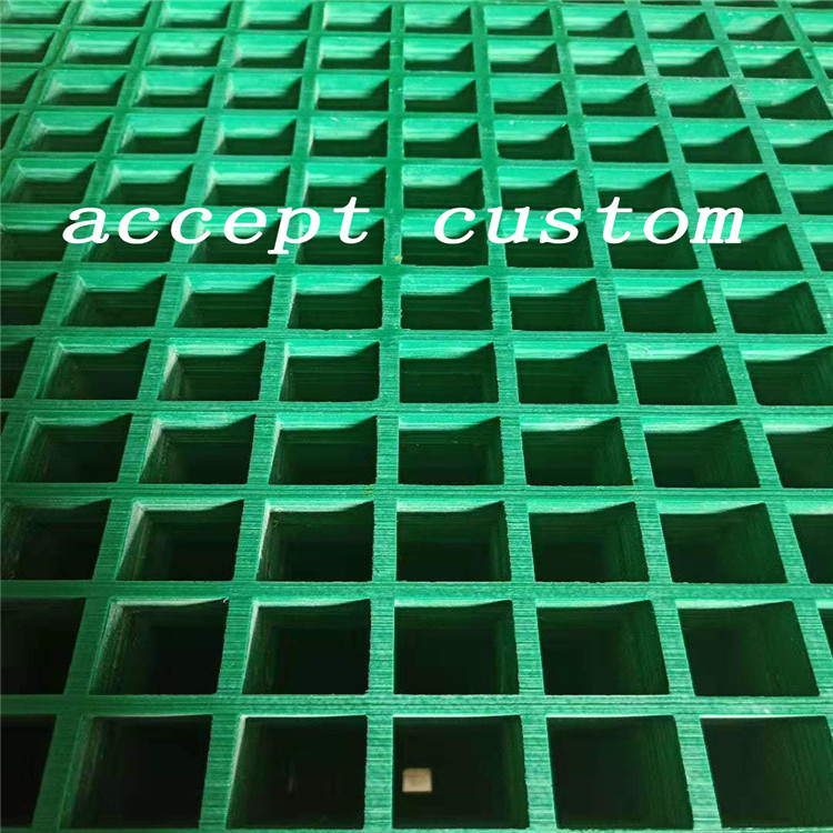 Floor Fiberglass Mesh Working FRP Platform Grid Walkway Plastic Gratings